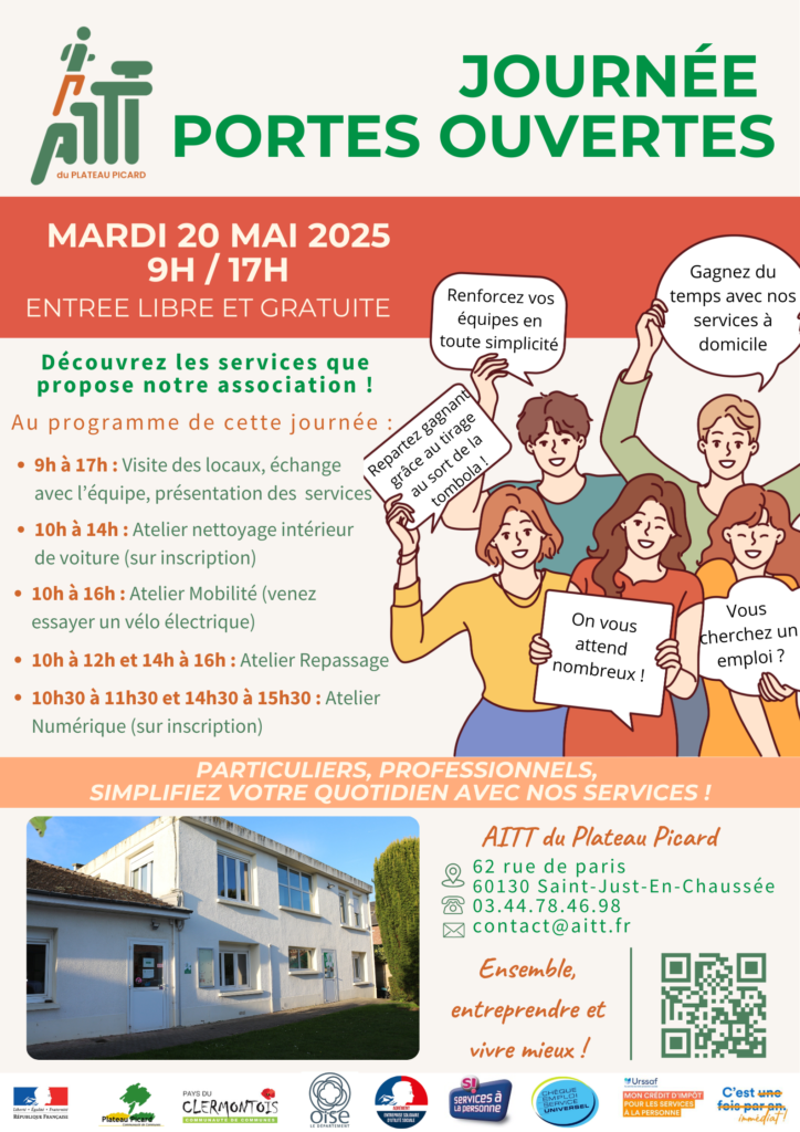 Affiche journée Portes Ouvertes AITT